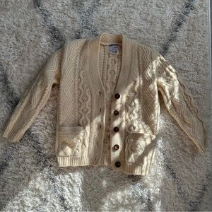 100% Wool Knit Cardigan